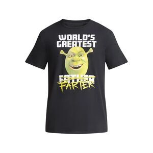 Shrek Father’s Day Men’s T-Shirt Worlds Greatest Farter Extra Small XS – Black